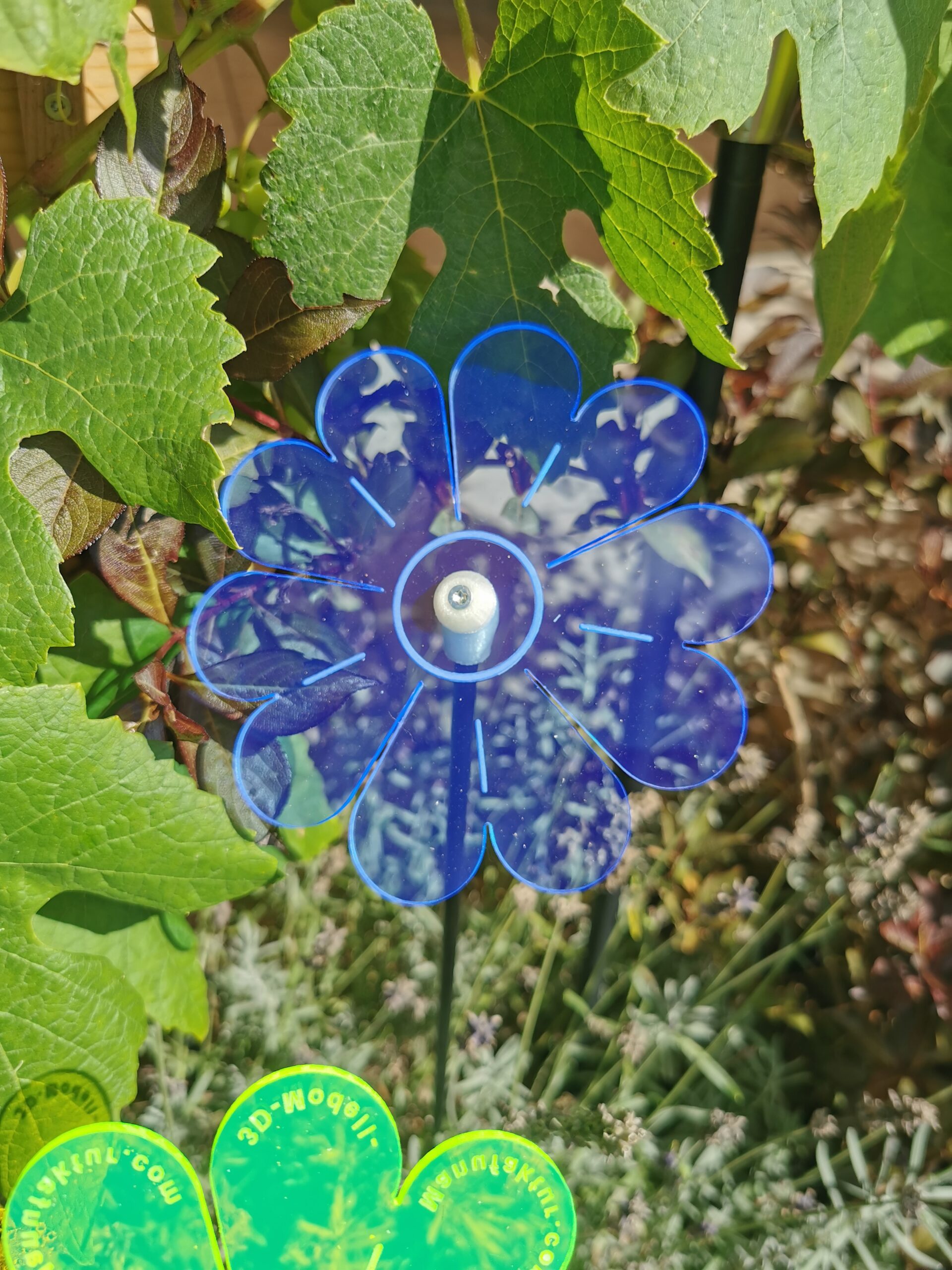 Sonnenfänger Blume bunt, 5er-Set – Bild 6