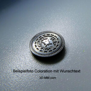 Gullideckel mit "Wunschtext"